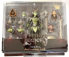 Mythic Legions Deluxe Male Elf Builder Forge Founder War of Aetherblade NISB