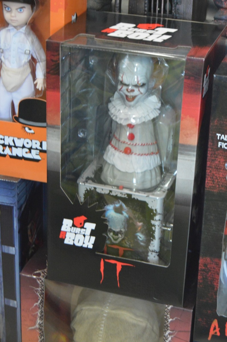 Mezco Burst-a-Box Pennywise from IT (2019) - MINT in box! | eBay