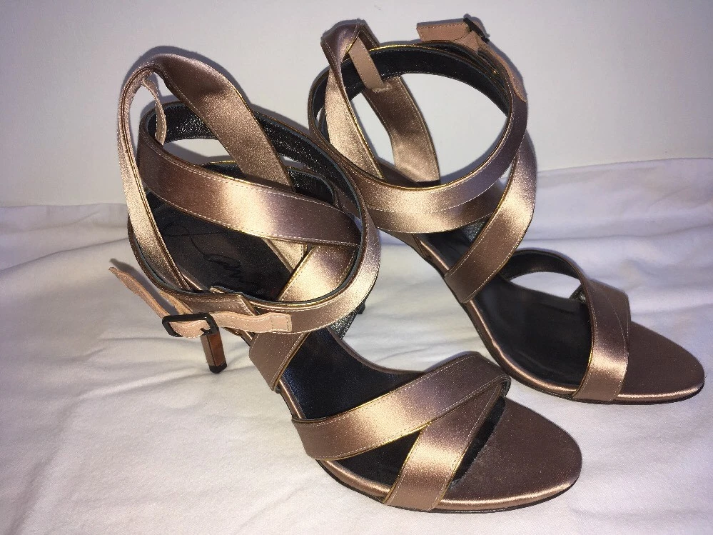 Lanvin — Lanvin Multi-strap satin sandals EU 41 NWT ($1,125 Original Price)