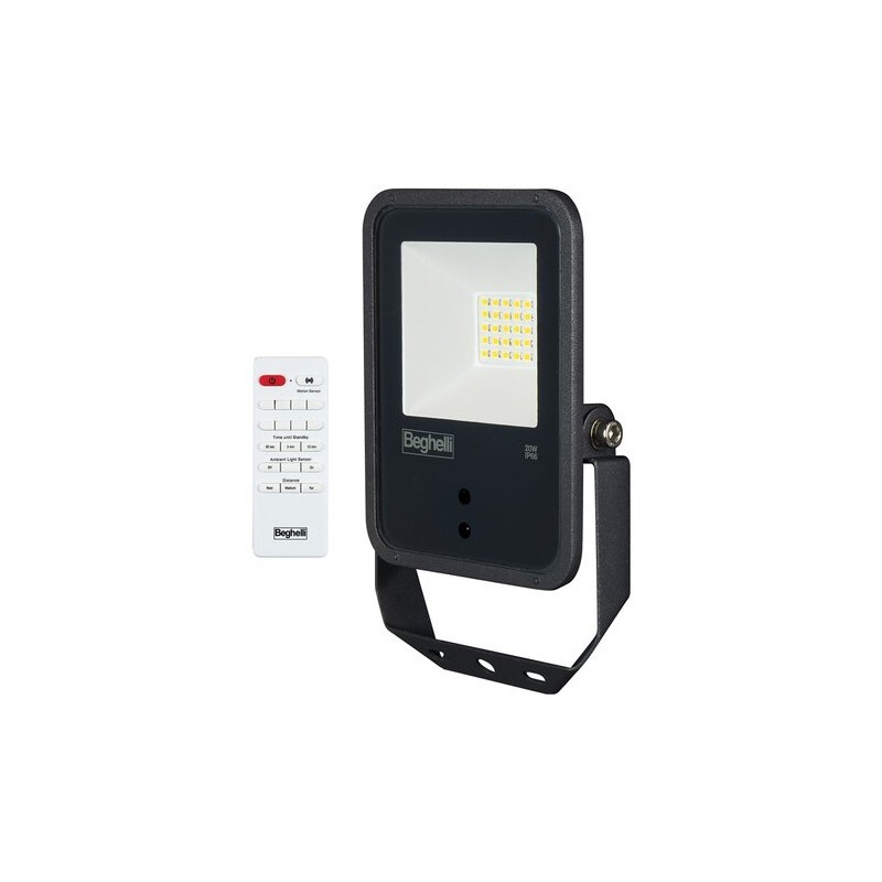 Proiettore con sensore presenza Beghelli Floodlight Dual Sensor 86169