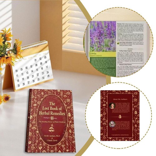 The Lost Of Book Herbal Remedies The Power of 800 Plants Medicine (SeriesⅠ New - Picture 11 of 24