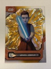 2024 Star Wars High Tek Kanan Jarrus Gold Diffractor #2/50 SSP Clone Wars🔥🔥📈
