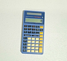 Used T-1292 Texas Instruments Math Explorer Calculator