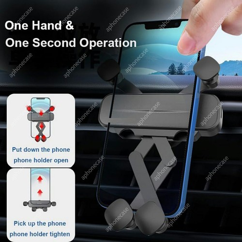 Phone Holder Mount For Toyota RAV4 2020-2022 Dashboard Air Vent Phone Stand Kit - Picture 4 of 9