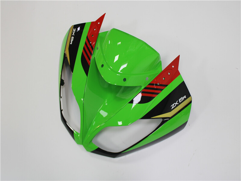 Fit for Kawasaki 2009-12 ZX6R 636 Injection Fairing Kit Fit for Kawasaki 2009-12 ZX6R 636 Injection Fairing Kit