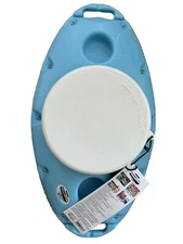 CreekKooler PuP Floating Cooler, Tow on Rivers and Lakes, 30 Quart, Bahama Blue.
