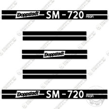 Fits Doppstadt SM-720 Trommel Replacement Sticker Set - 3M Vinyl!