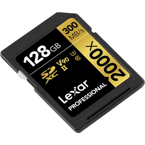 Lexar 128GB Professional 2000x UHS-II SDXC Memory Card (2-Pack) - Photo 4/5