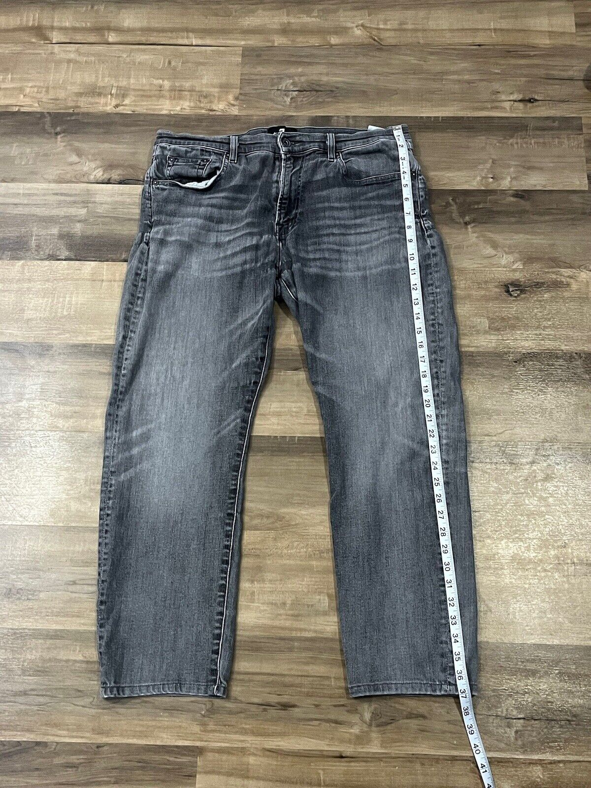7 For All Mankind Mens Luxe Sport Grey Jeans Size… - image 8