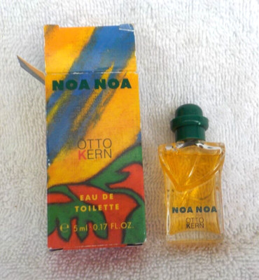 Perfume Mini Vintage: NOA NOA EDT BY OTTO KERN FULL .17 FL OZ /5ML