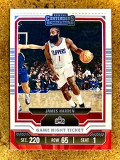 2023-24 Panini Contenders Basketball Game Night Ticket James Harden #1