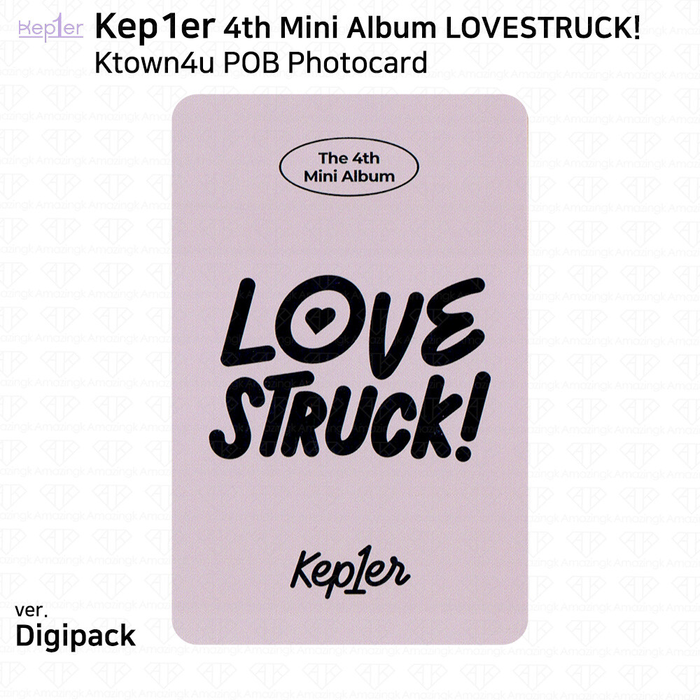 Kep1er MADEIN Love struck makestar マシロ Kep1er 4th Mini Album Love Struck! Ktown4U POB Photocard