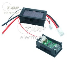 DC 0-5.0000mA/0-50.000mA/50mA 0-3.0000A 5Bit Digital Ammeter LED AMP Meter Red