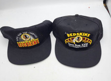Lot of 2 Vintage Washington Redskins Superbowl XXVI Champions Hats Snapbacks Cap