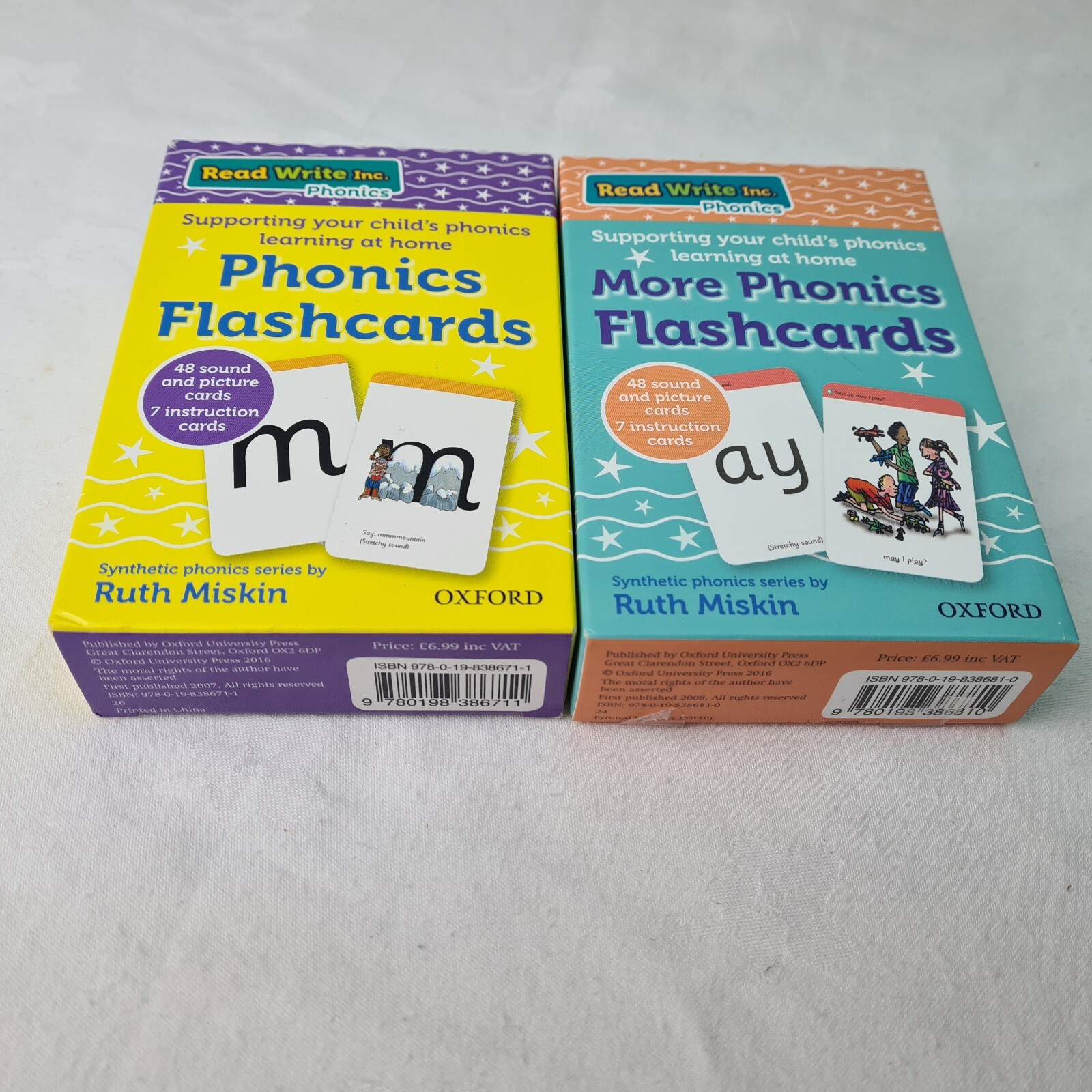 Read Write Inc. Phonics Flashcards & More Phonics Flash Cards. Ruth