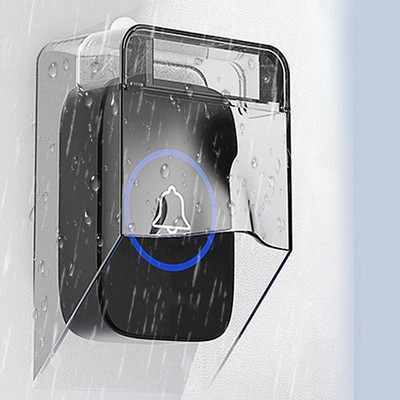 Türklingel Regenschutz Transparent - Wasserdichte Abdeckung Für Außen