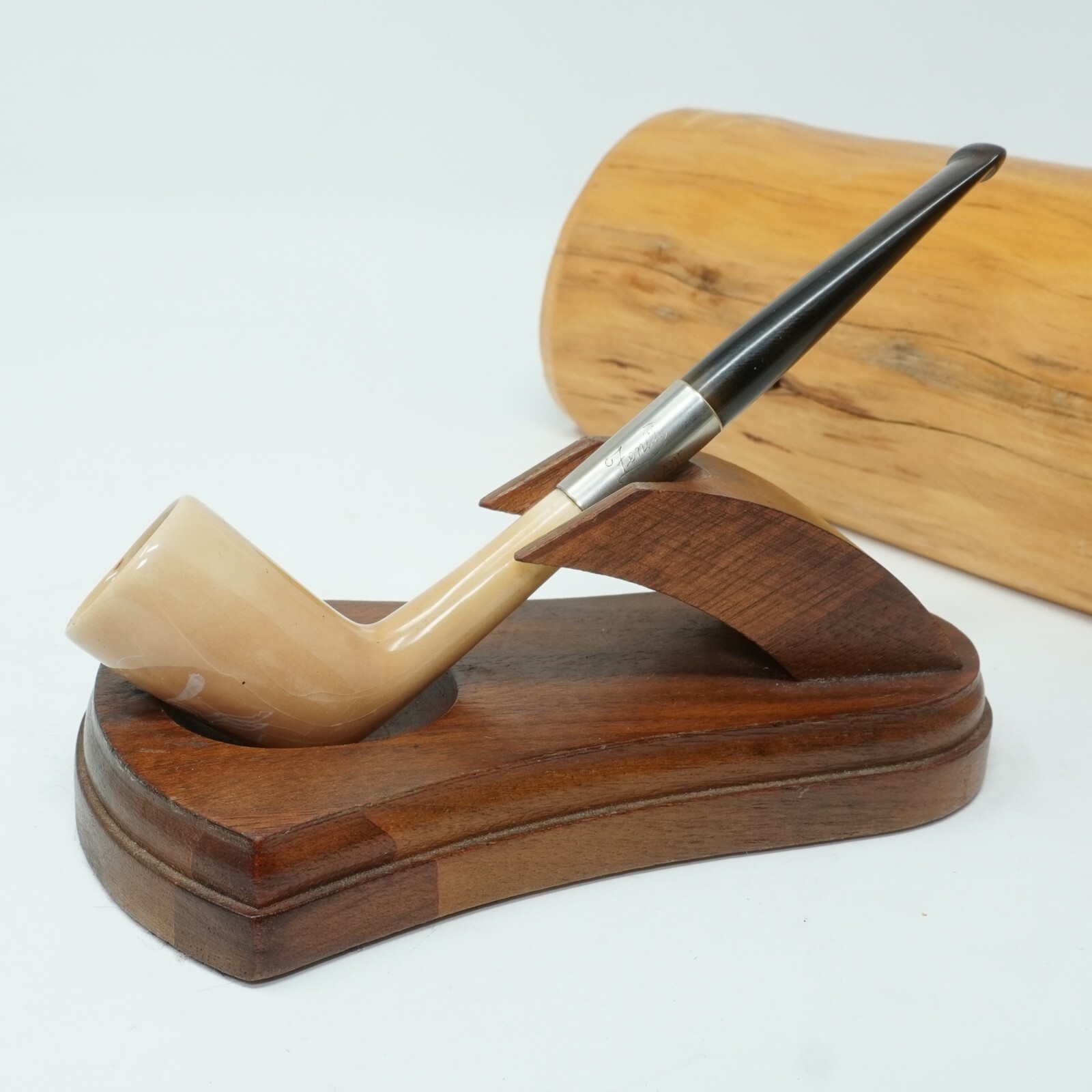 Zenith Holland Ceramic Pipe with Horse/Jockey Estate Tobacco Smoking