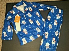 NWT Gymboree 2-piece Fleece Pajamas w/Bears 12-18m
