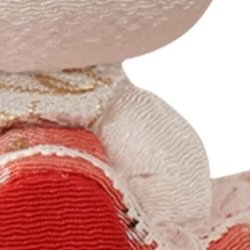 Kakinumatoko Hello Kitty Kimekomi Puppe Farbe rot Knicken Katze sitzen JAPAN NEU - Bild 11 von 12
