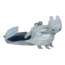 Universal Studios How to Train Your Dragon Light Fury Figurine Keychain