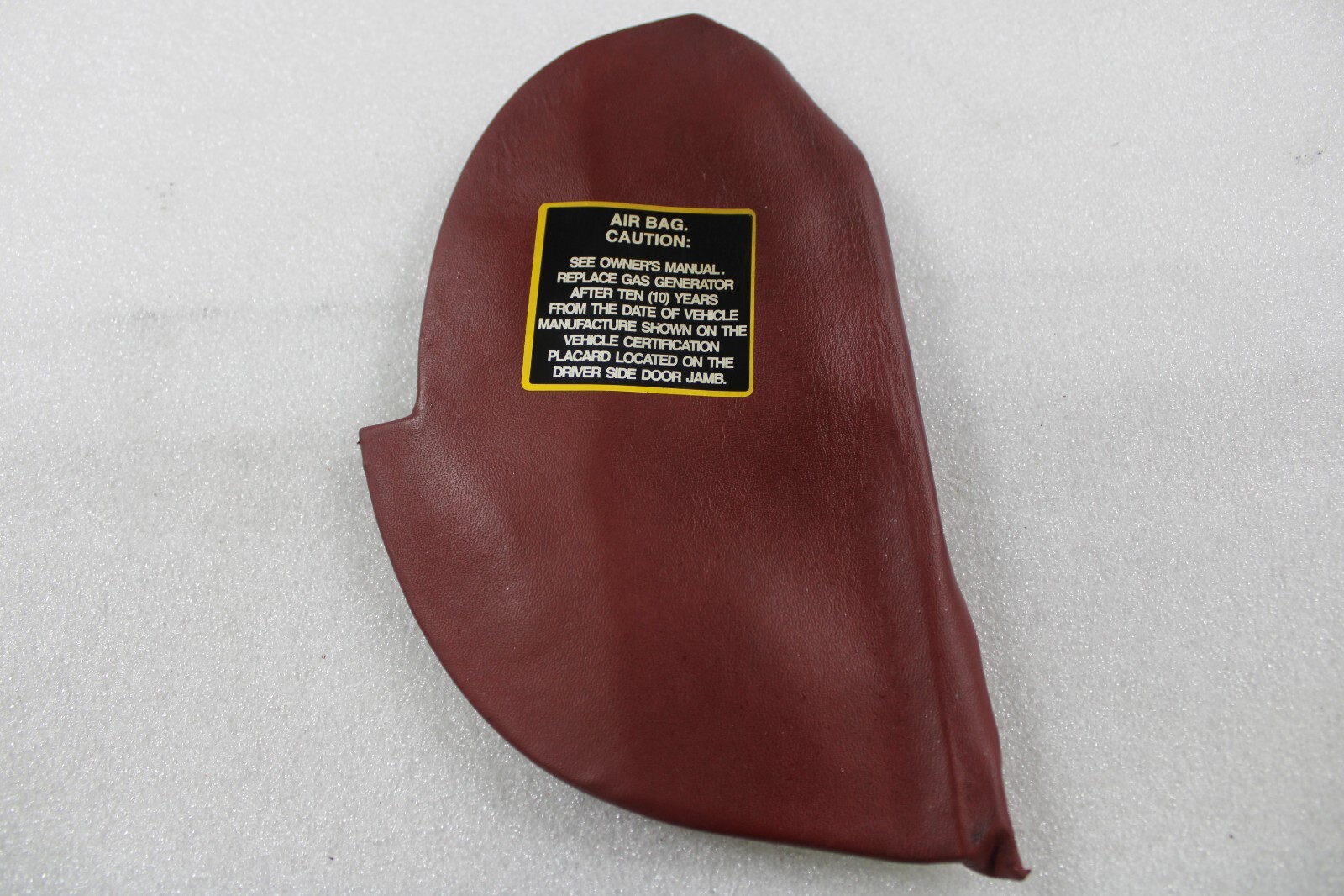 Ferrari 575, RH, Right, Dash End, Burgundy, Used, P/N 660807