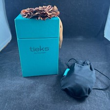 TIEKS BY GAVRIELI EMPTY BOX SIZE 12 TORTOISESHELL INCLUDES BROWN FLOWER  POUCH