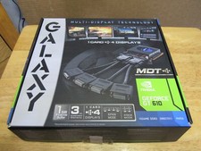 Galaxy NVIDIA GeForce GT 610 1 GB DDR3 1 Card 4 Displays Video Card With Cables