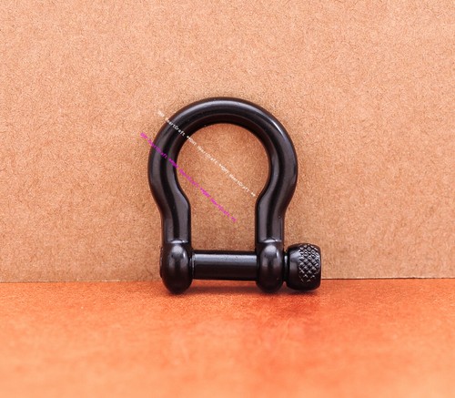 10X Antique D Shackle Buckle Clasp Leathercraft Wallet Chain Bracelet Connector - Picture 19 of 24