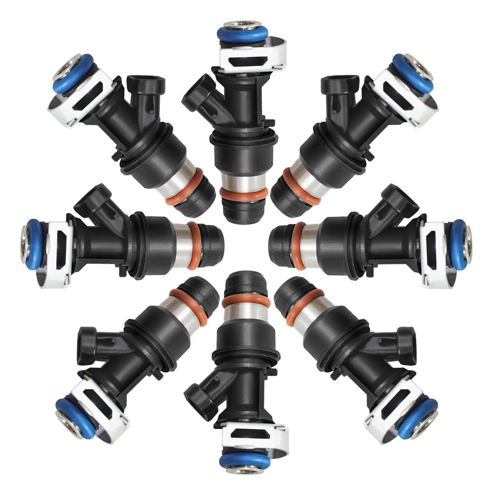 8Pcs GENUINE 17113553 Fuel Injectors For 99-07 Chevy Silverado 4.8L 5.3L 6.0L — 第 4/4 张图片