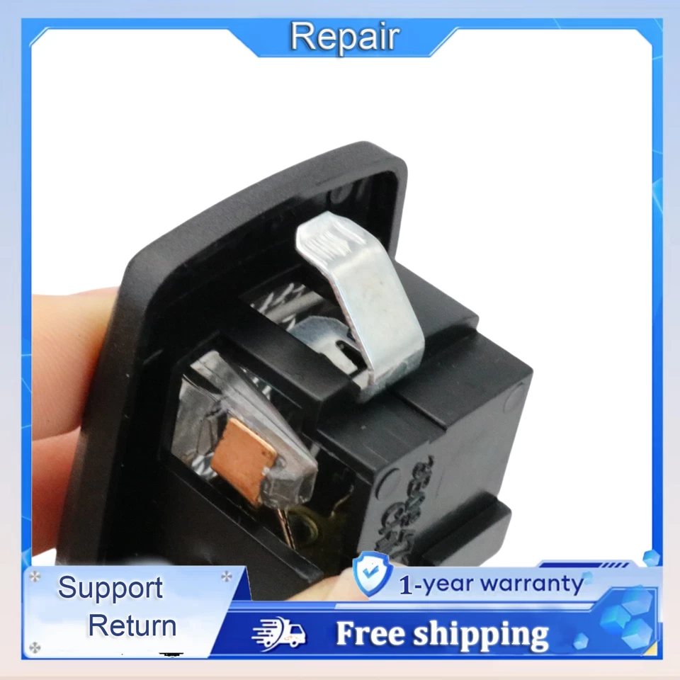 Para VW Golf Passat Beetle Tiguan 2 Piezas Negro Interior Parasol Luz Domo Lámpara Foto 4 de 4