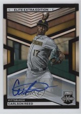 2023 Panini Elite Extra Edition Signatures Carlson Reed #48 Auto 0u66