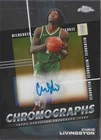 New Listing2024-25 Topps Chrome - Chromographs Chris Livingston #C-CL (AU)