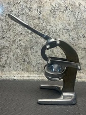 Exprini Aluminum Free Standing Juice Press Counter Top Sturdy Juicer Lemon Vtg