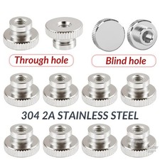 M2 M2.5 M3 M4 M5 M6-M10 Stainless Steel High Knurled Thumb Nuts Hand Grip Knobs
