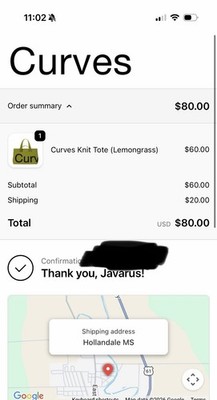 Curves Tote Bag Lemongrass Sean Brown NEW PRESALE Confirmed Order SHIPS ASAP