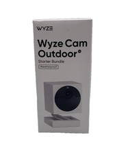 WYZE 1080p HD Indoor Outdoor 2-Way Cam Starter Bundle V2 Base Station  1 Camera