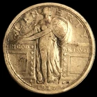 1917 25C Type 1 Standing Liberty Quarter- Choice VF-SMH1016