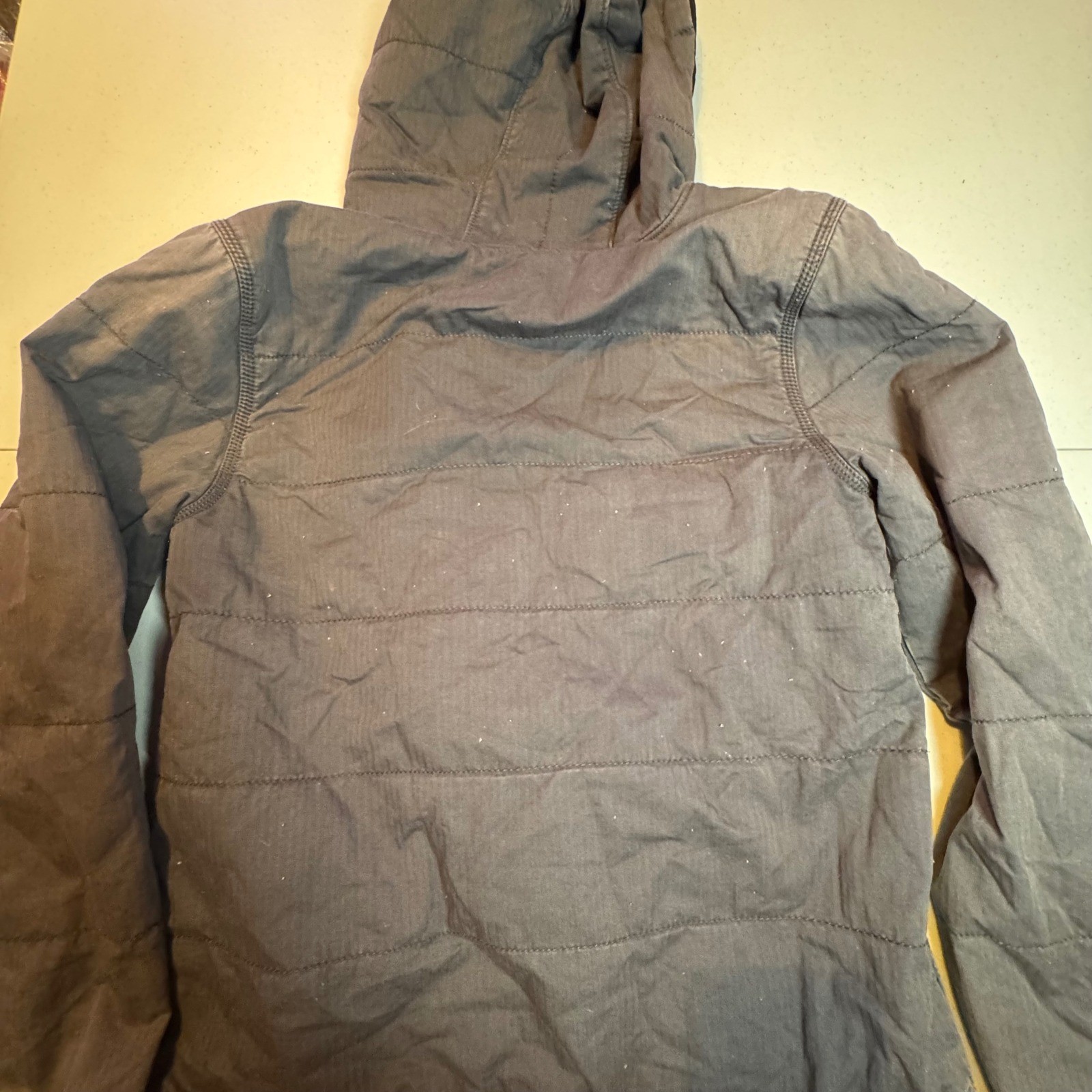 Discontinued Carhartt Women's Gray Gallatin Quilted Lined Hooded Jacket Sz Small thumbnail 4