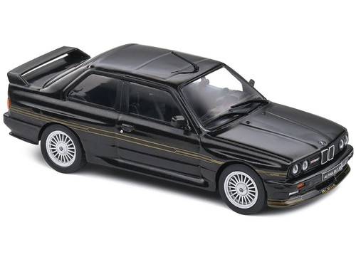 1989 BMW E30 M3 Alpina B6 3.5S Diamond Black Metallic 1/43 Diecast Model Car by - Picture 3 of 5