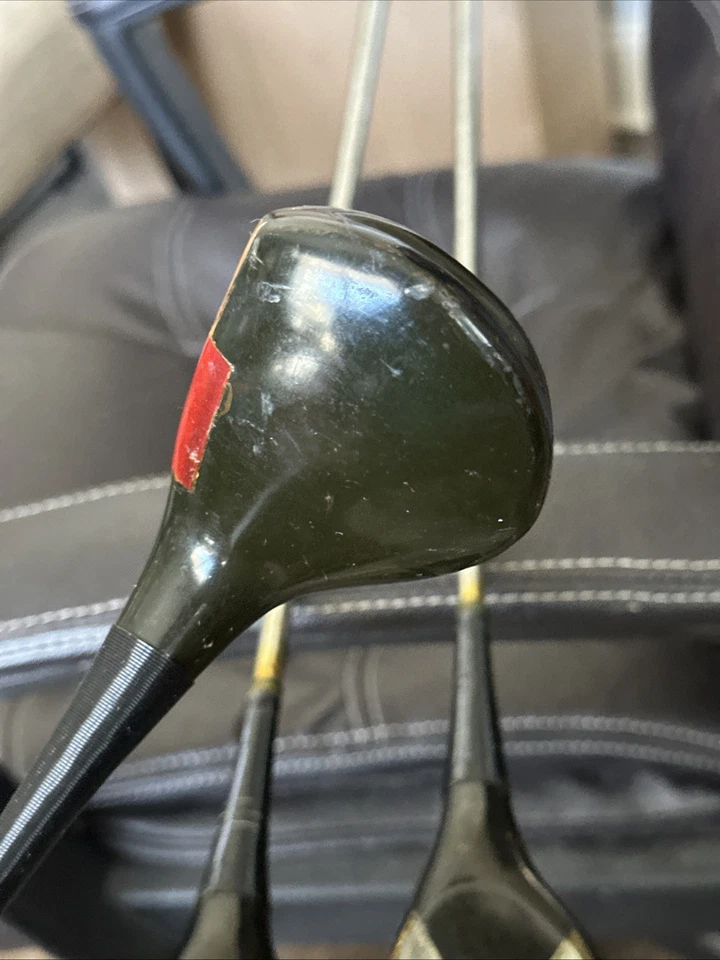 Vintage Ben Hogan 3 Wood Laminated Set: 3,4,5, Wood Set Right Handed - Image 4 of 4