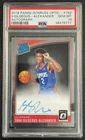 SHAI GILGEOUS-ALEXANDER PSA 10 2018-19 PANINI DONRUSS OPTIC #162 ROOKIE AUTO RC