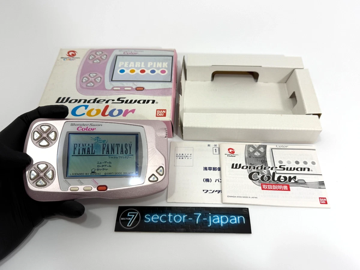 Bandai WonderSwan Color Pink Video Game Consoles for sale | eBay