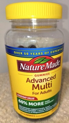 Brand New/Unopened 120 Ct. Nature Made Advanced Multi ADULT GUMMIES (Exp. 6/26)