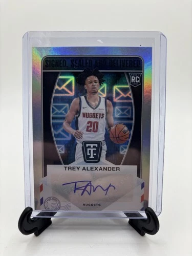 2024-25 Panini Totally Certified Trey Alexander Auto SD-TRY