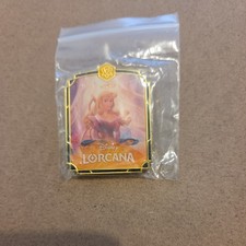 Disney Lorcana Aurora Pin Badge Organized League Play Exclusive Fabled