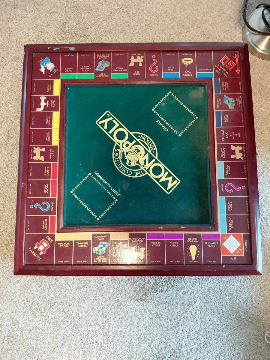 Franklin Mint Monopoly Contemporary Manufacture Game Boards Games