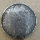 1885 Morgan Silver Dollar $1 Coin Circulated 0.9 Fineness Silver