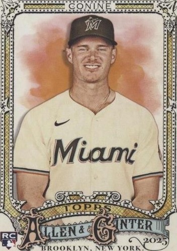 2025 Topps Chrome Black - Autographs Griffin Conine #CBA-GCO (AU 