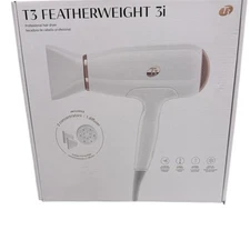New T3 Featherweight 3i Hair Dryer Diffuser White Rose Gold 76805
