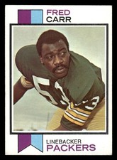 1973 Topps Football Card #521 Fred Carr